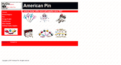 Desktop Screenshot of americanpin.com